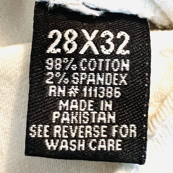 NWT REGAL EXCHANGE Men Super Stretch Distressed Slim Jeans Size 28x32  (W27xL30) - Picture 12 of 12